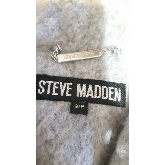 Steve Madden Womens Fall Wool Blend MIDI Coat Small Retail $200 - Picture 9 of 9